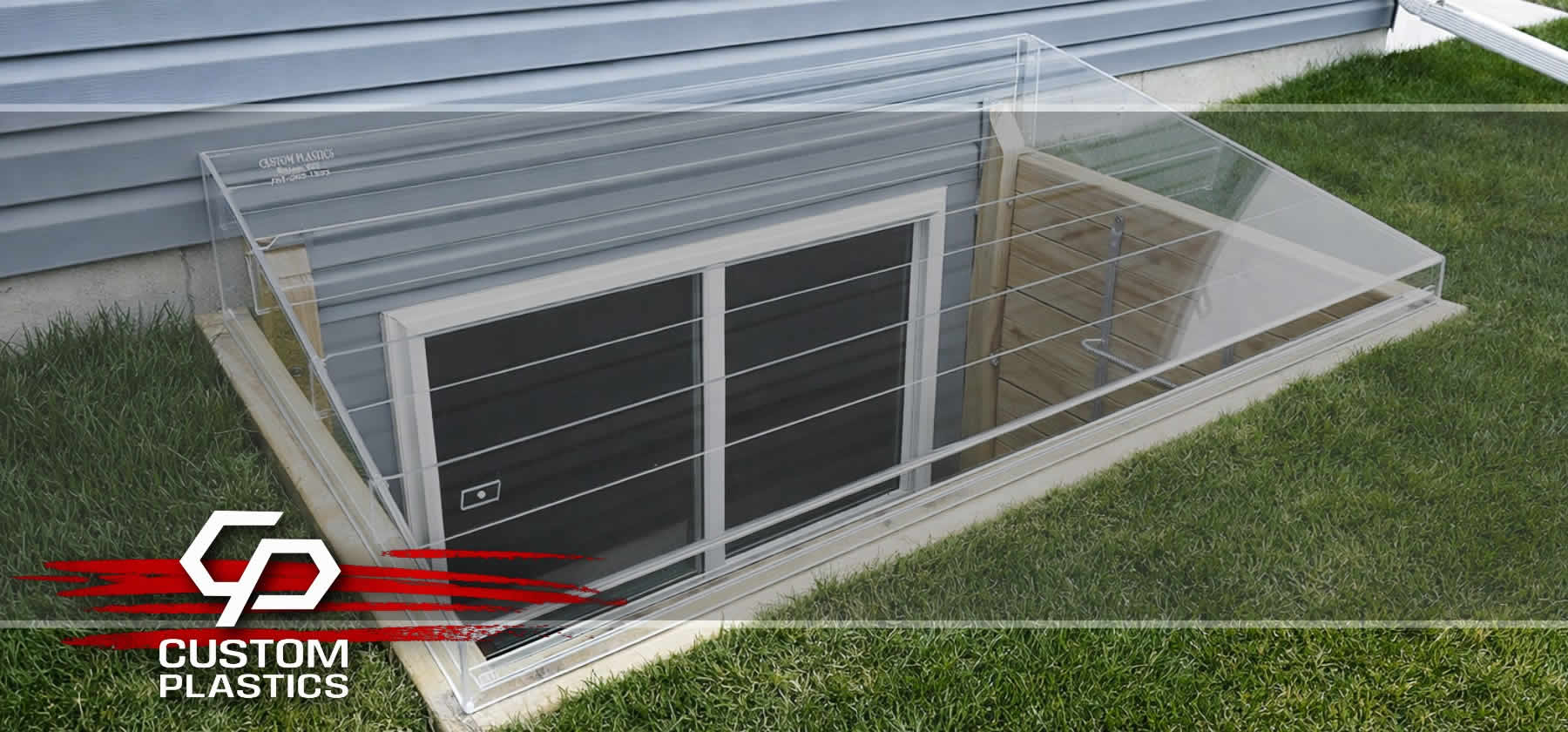 Get great Acrylic Egress Window Well Covers from Custom Plastics of Fargo, North Dakota.