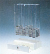 Acrylic Dispenser Gaming Box Vertical Ticket Dispenser