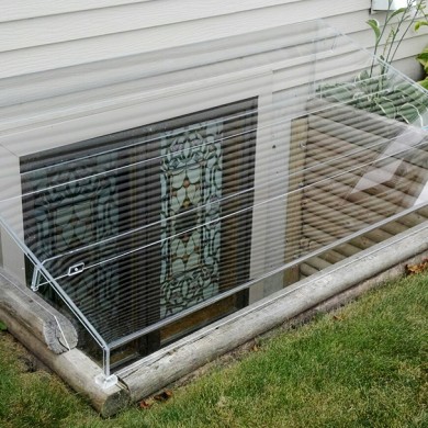 Acrylic Egress Window Well Cover Timber Egress Frame