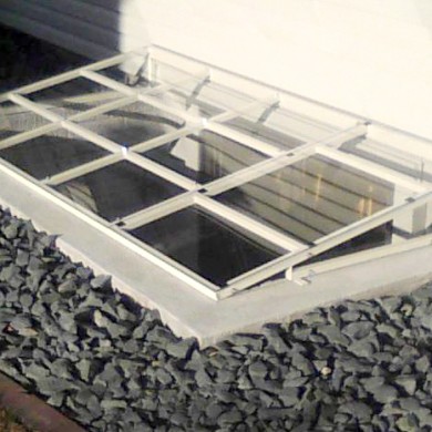 Steel Frame Window Well Cover 4x9