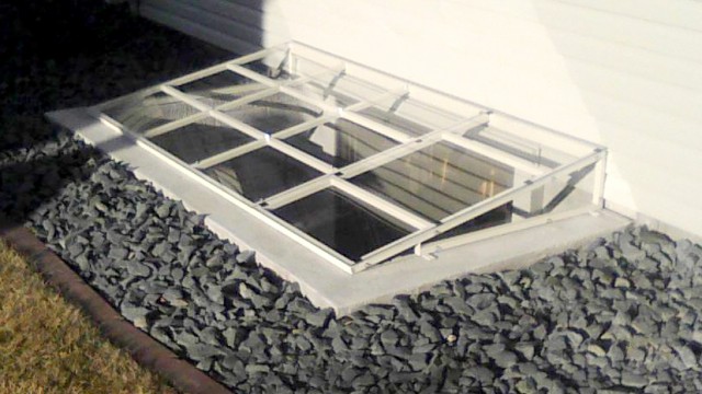 Steel Frame Window Well Cover 4x9
