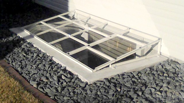 Steel Frame Window Well Cover