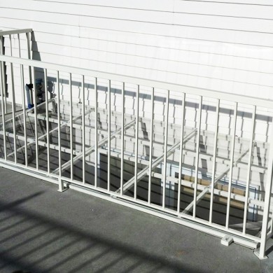 Steel Frame Window Well Cover with Fencing