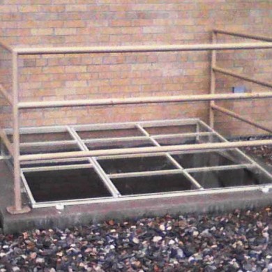 Steel Frame Window Well Covers City of Fargo