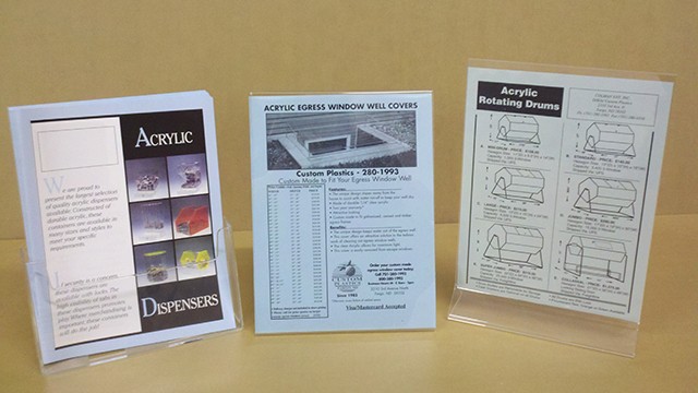 Custom Brochure Holder